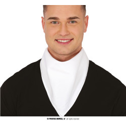 Šátek bílý jednobarevný